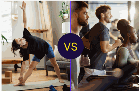 At-home workouts vs gym