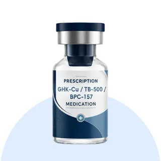 Glow Blend (GHK-Cu / TB-500 / BPC-157) vial